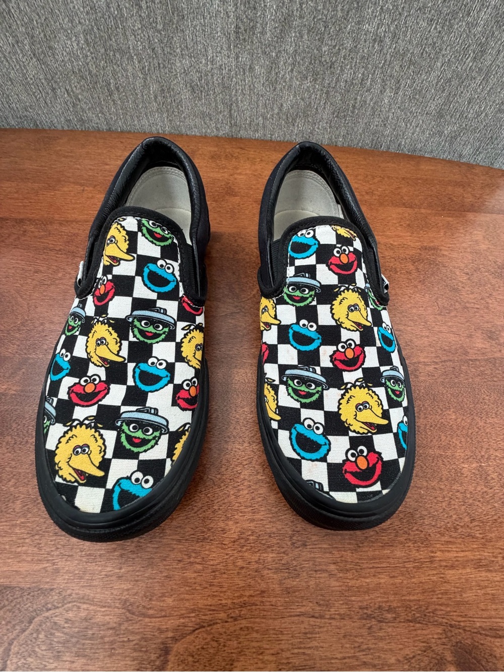 Vans Sesame Street Slip-On Classic shoes Unisex Customs